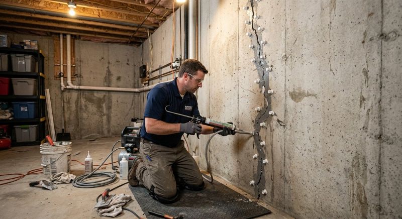 Basement Crack Repair in Clayton County, GA