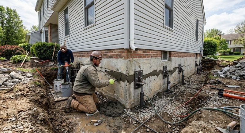 Basement Foundation Repair in Forest Park, GA