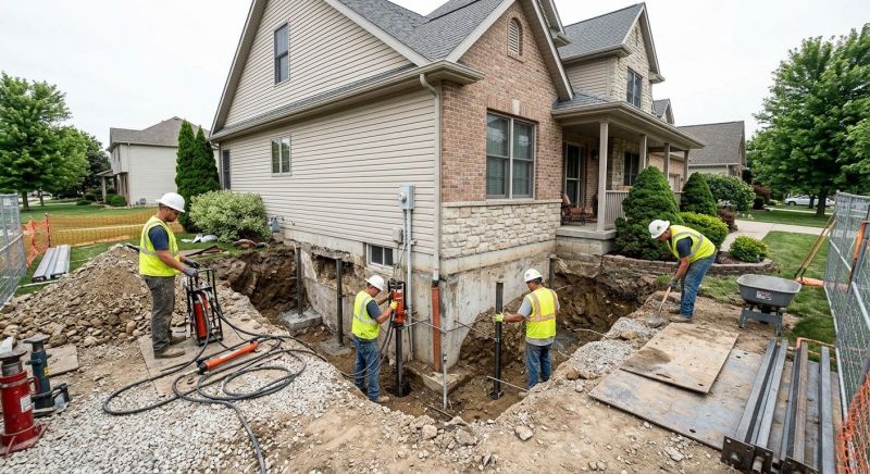 Building Foundation Repair in Hampton, GA