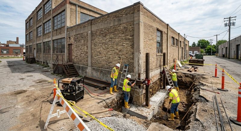 Building Foundation Repair in Peachtree City, GA