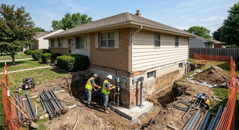 Building Foundation Repair in Peachtree City, GA