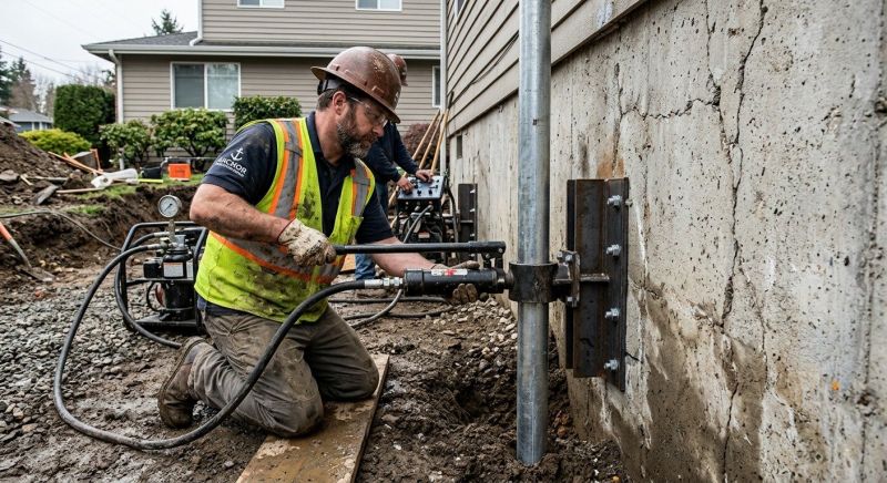 Concrete Foundation Leveling in Hampton, GA