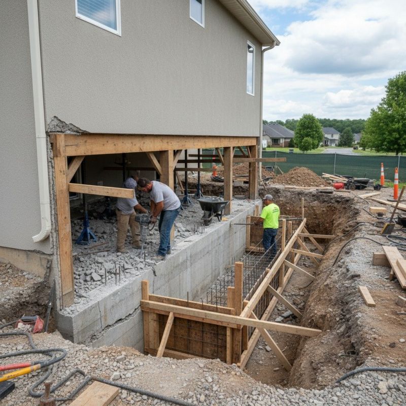 Concrete Foundation Repair in Mableton, GA