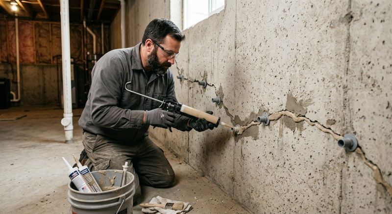 Cracked Foundation Repair in Decatur, GA