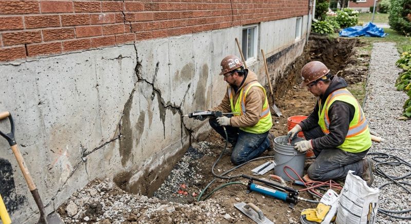 Cracked Foundation Repair in Rockdale County, GA
