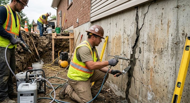 Cracked Foundation Repair in Tucker, GA