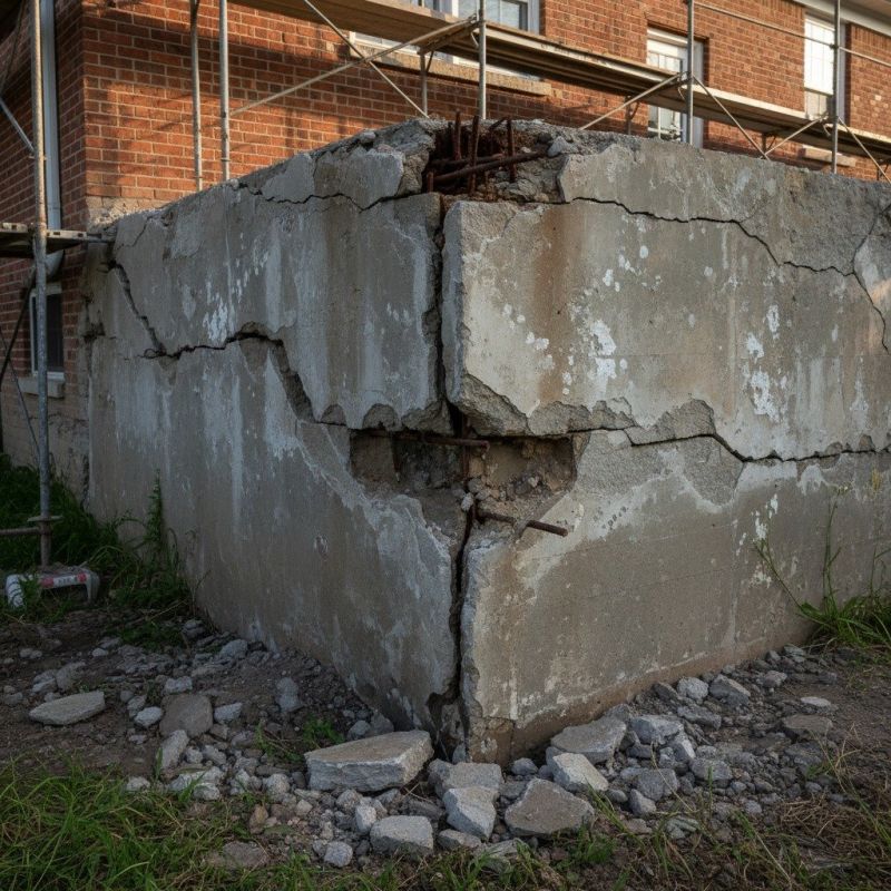 Cracked Foundation Repair in Union City, GA