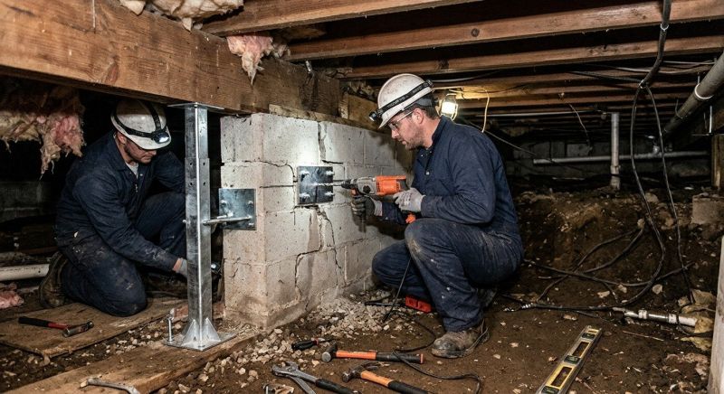 Crawlspace Foundation Repair in Hampton, GA