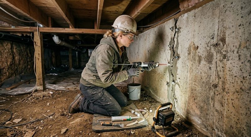 Crawlspace Foundation Repair in Clayton County, GA