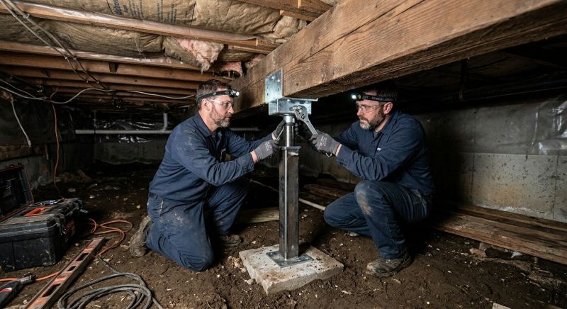 Crawlspace Foundation Repair in Peachtree City, GA
