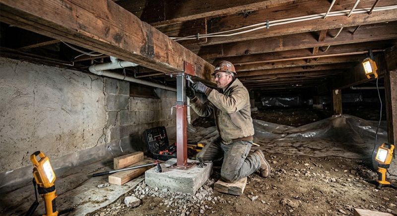 Crawlspace Foundation Repair in Senoia, GA