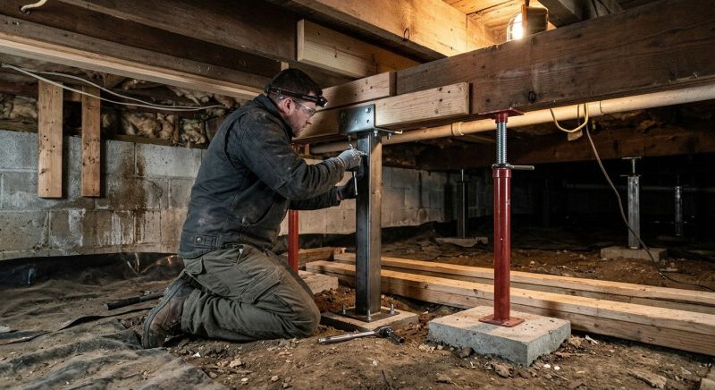 Crawlspace Structural Repair in Clayton County, GA