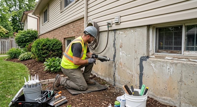 Foundation Crack Sealing in Clayton County, GA
