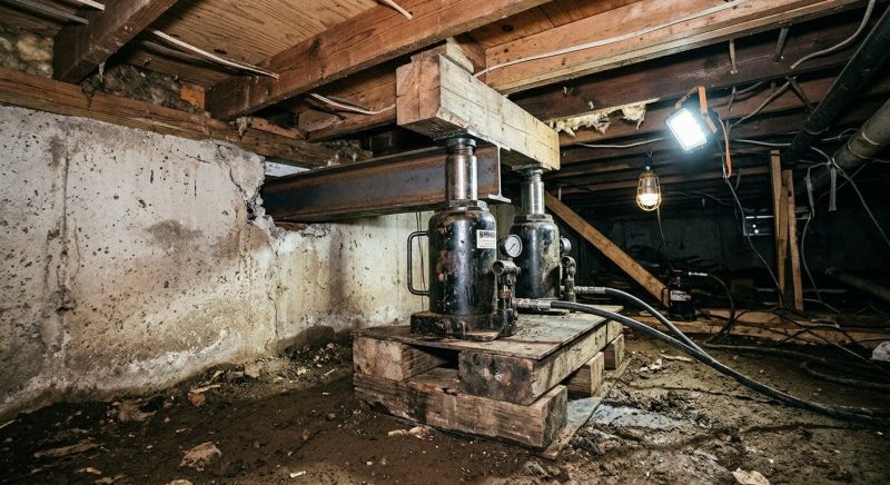Foundation Jacking in Forest Park, GA