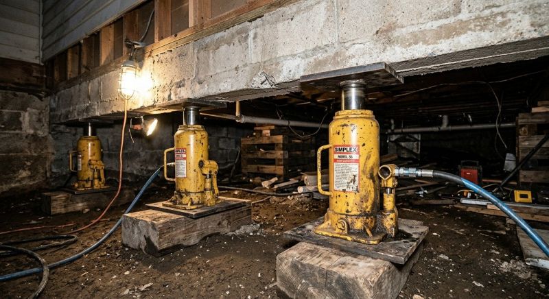 Foundation Jacking in Jonesboro, GA