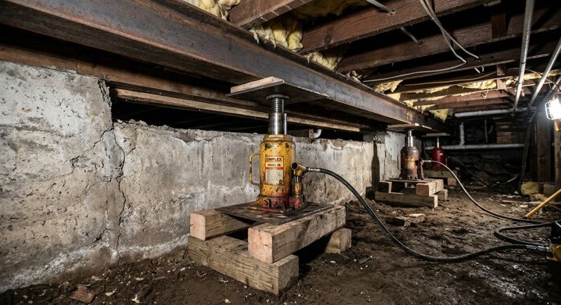 Foundation Jacking in Mableton, GA