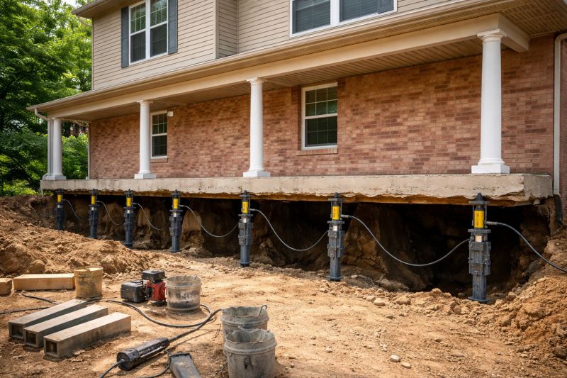 Foundation Jacking in Sharpsburg, GA