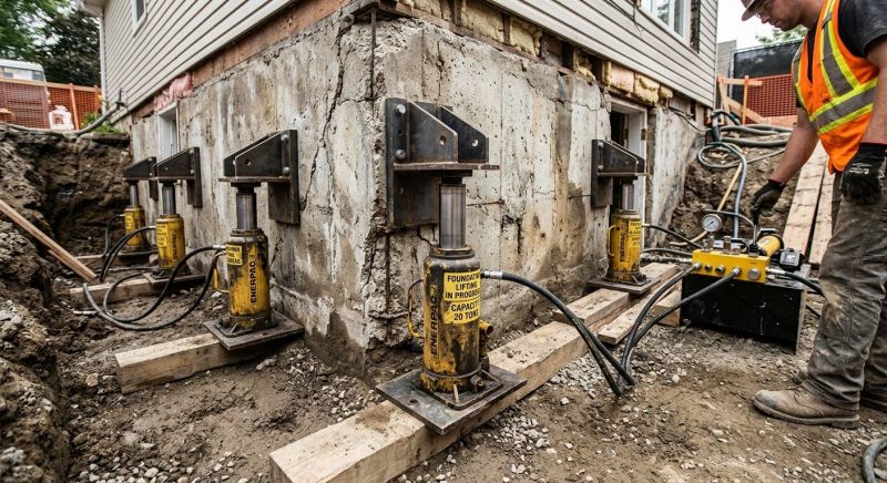 Foundation Jacking in Tyrone, GA