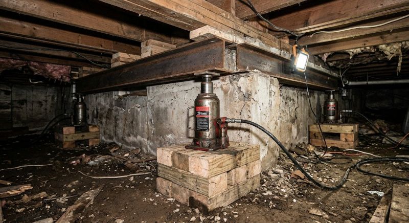Foundation Jacking in Tyrone, GA