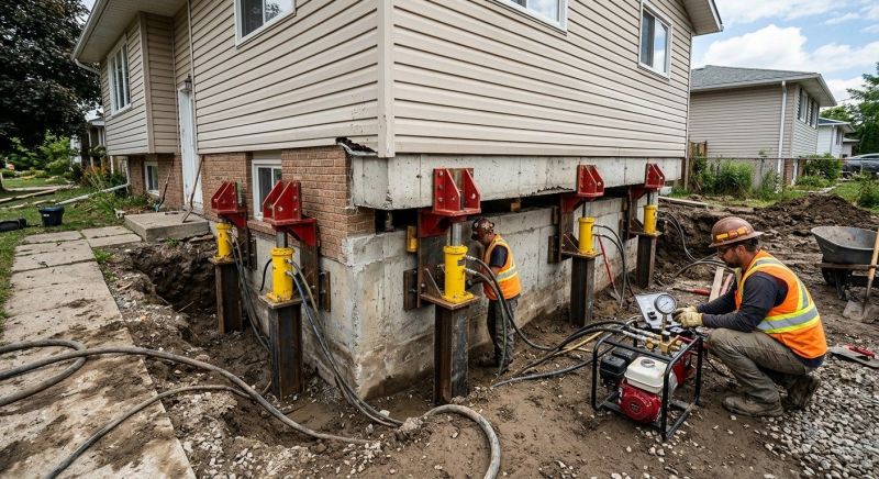 Foundation Lifting in Mcdonough, GA