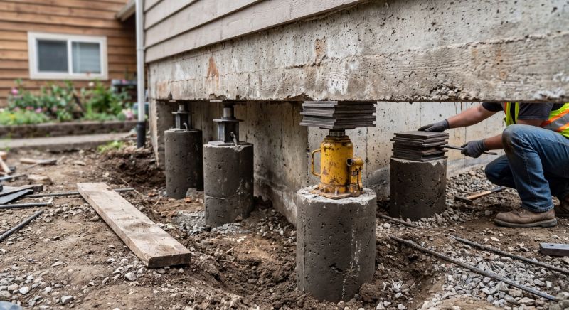 Foundation Pier Leveling in Clayton County, GA
