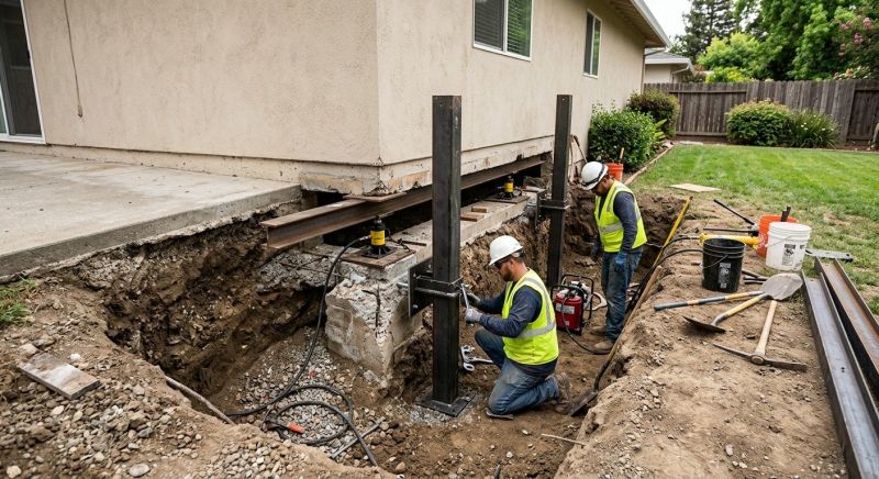 Foundation Pier Repair in Clayton County, GA