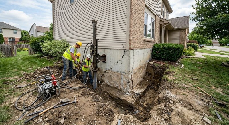 Foundation Stabilizing in Locust Grove, GA