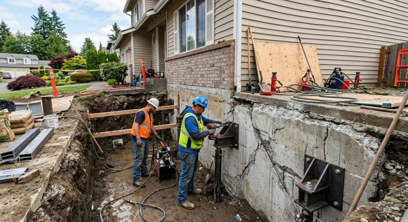 Foundation Structural Repair in Tyrone, GA