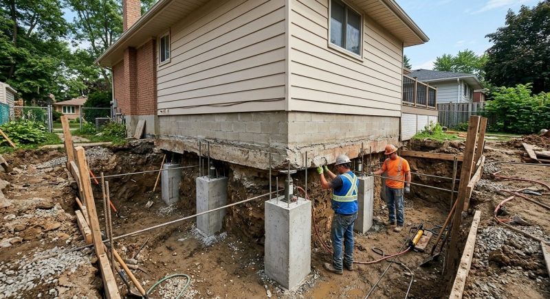 Foundation Underpinning in Clayton County, GA