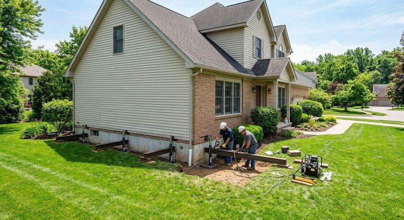 Home Foundation Leveling in Hampton, GA