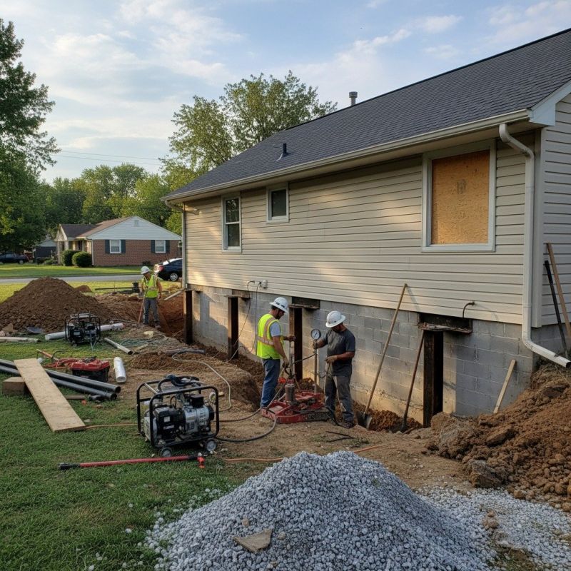 Home Foundation Repair in Sharpsburg, GA