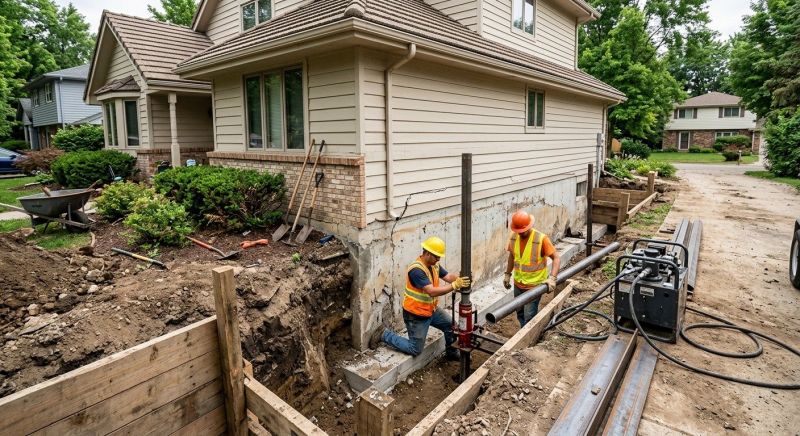 Home Foundation Repair in Williamson, GA