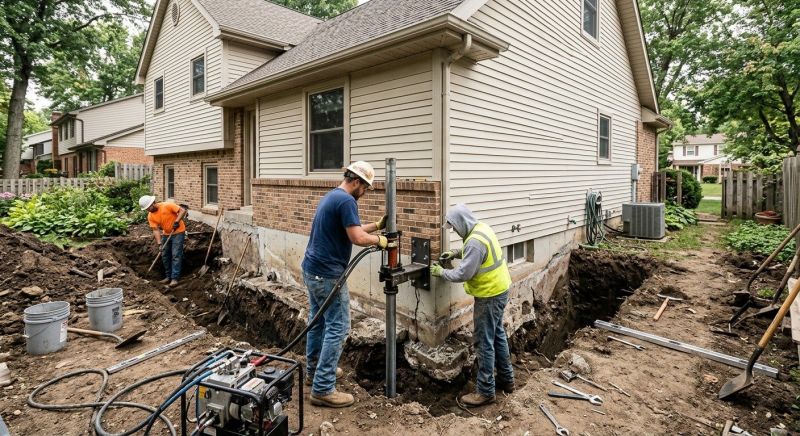 House Foundation Repair in Atlanta, GA