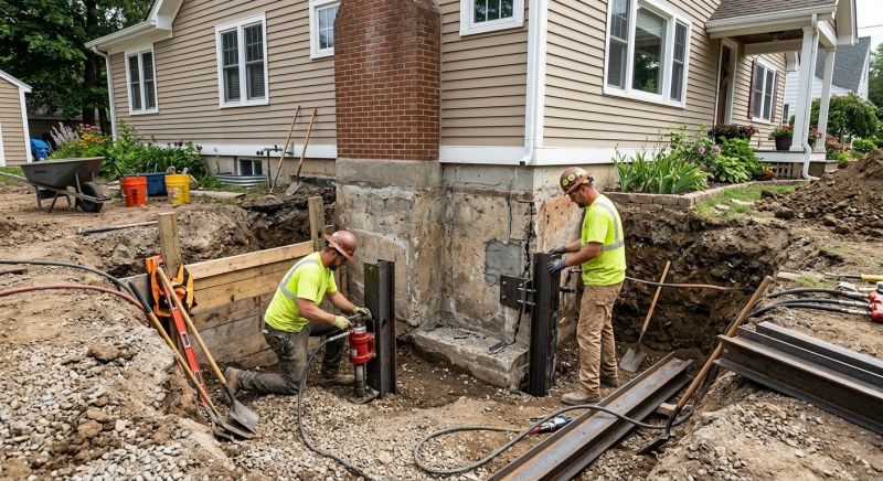House Foundation Repair in Rockdale County, GA