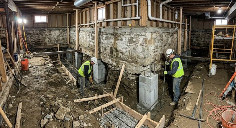 House Underpinning in Clayton County, GA