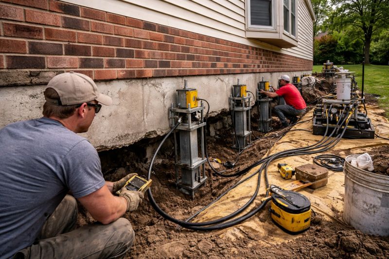 Settling Foundation Service in Dekalb County, GA