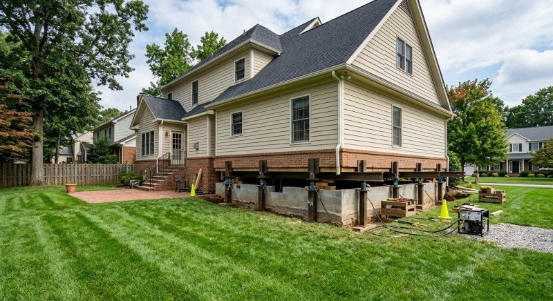 Settling Foundation Service in Senoia, GA