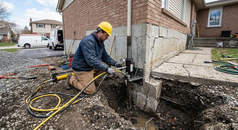 Sinking Foundation Repair in Forest Park, GA