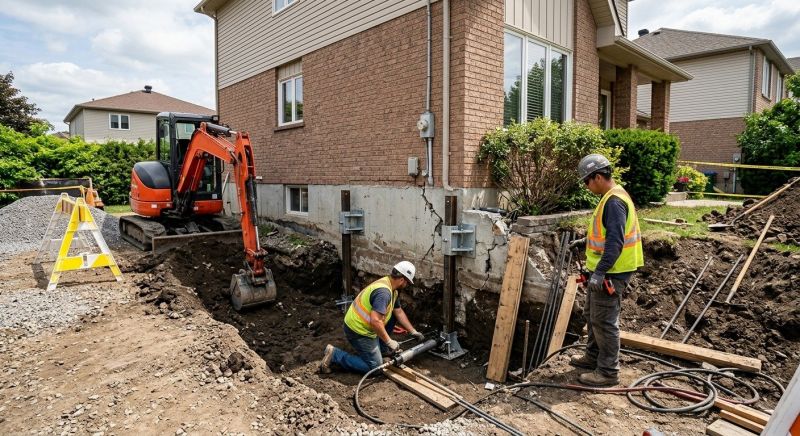 Sinking Foundation Repair in Forest Park, GA
