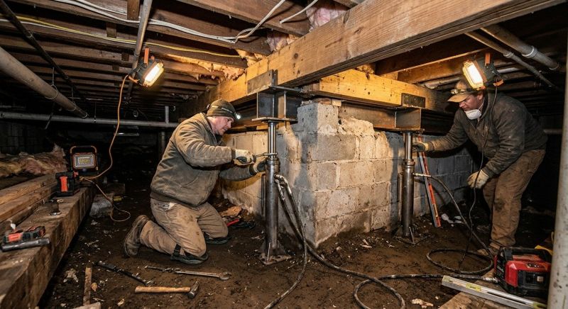 Structural Foundation Repair in Locust Grove, GA