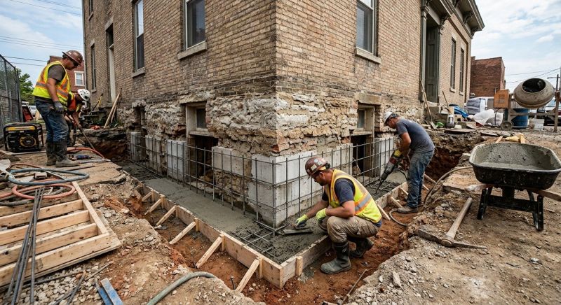 Structural Underpinning in Clayton County, GA