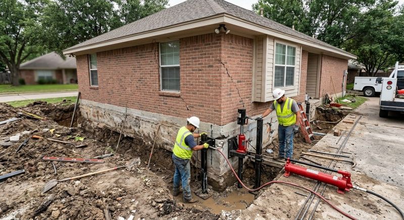 Home Foundation Repair in Fayetteville, GA