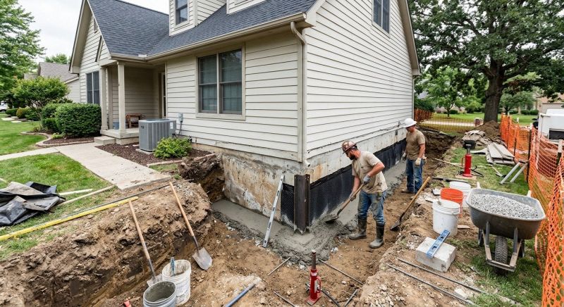 House Foundation Repair in Fayette County, GA